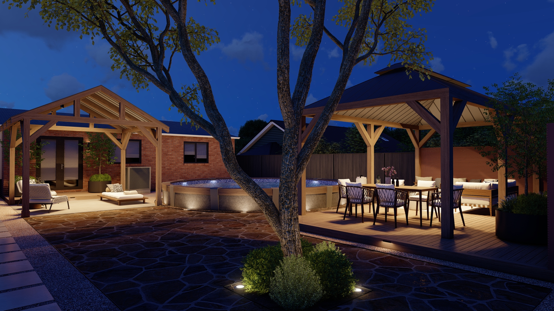 Modern Courtyard Residence